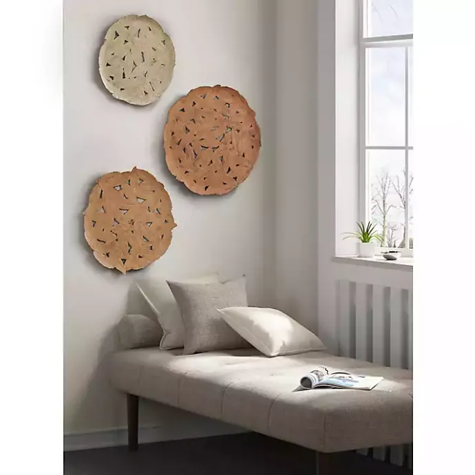 Sale Kirklands Home Feathers Collage 3-pc. Wall Plaque Set