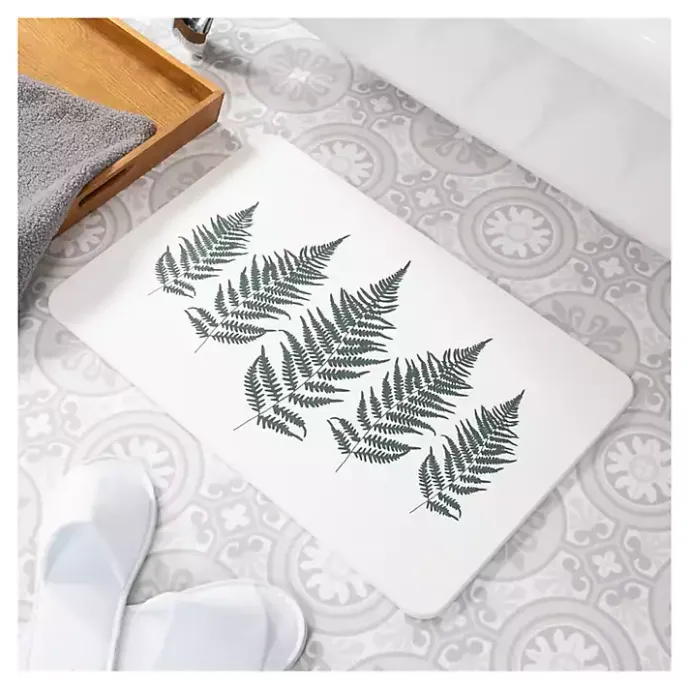 New Kirklands Home Fern Stone Bath Mat