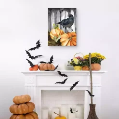 Best Kirklands Home Festive Raven Pumpkins Harvest Wall Art