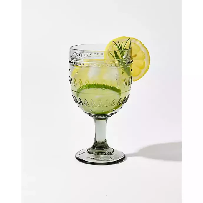 Best Kirklands Home Fez Wine Glasses, Set of 4 Gray