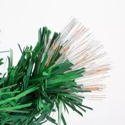 New Kirklands Home Fiber Optic Color Changing Christmas Garland Green