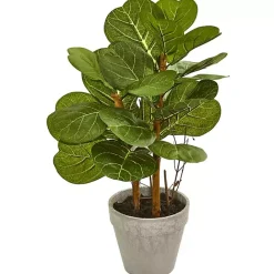 Outlet Kirklands Home Fiddle Leaf Plant Arrangement, 22 in.