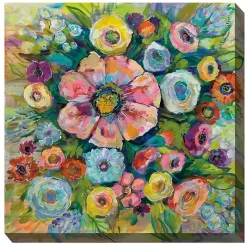 Best Kirklands Home Firecracker Flowers Outdoor Canvas Art Print Multi