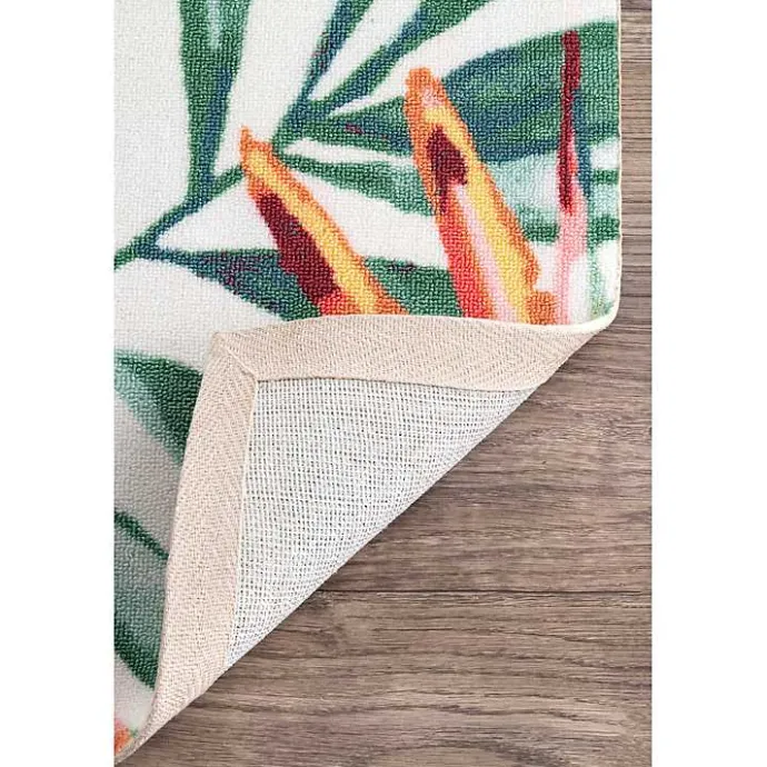 Hot Kirklands Home Flamingo Leaf Indoor/Outdoor Area Rug, 8x10