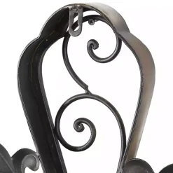 Outlet Kirklands Home Fleur De Lis Traditional Metal Cross Wall Plaque Brown