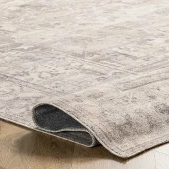 Sale Kirklands Home Flo Vintage Medallion Washable Area Rug, 6x9 Gray