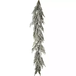Discount Kirklands Home Flocked Norfolk Pine Garland