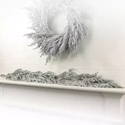 Discount Kirklands Home Flocked Norfolk Pine Garland