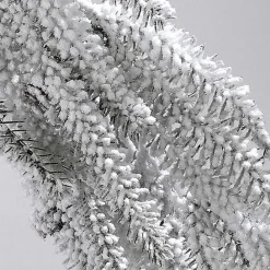 Discount Kirklands Home Flocked Weeping Noble Fir Garland White