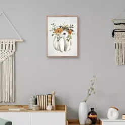 Best Kirklands Home Flora Pumpkin Harvest Wall Plaque