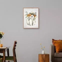 Best Kirklands Home Flora Pumpkin Harvest Wall Plaque