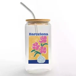 Online Kirklands Home Floral Barcelona Glass Tumbler