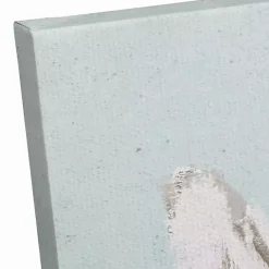 Discount Kirklands Home Floral Bunny Couple Canvas Art Print