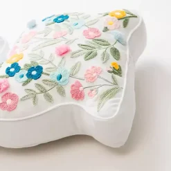 Best Kirklands Home Floral Bunny Shaped Pillow Multi