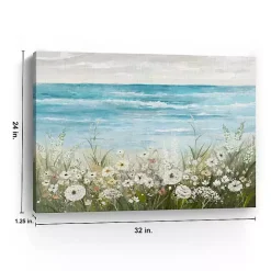 Sale Kirklands Home Floral Coast Canvas Art Print, 32x24 in.