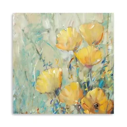 Hot Kirklands Home Floral Expression II Giclee Canvas Art Print Yellow
