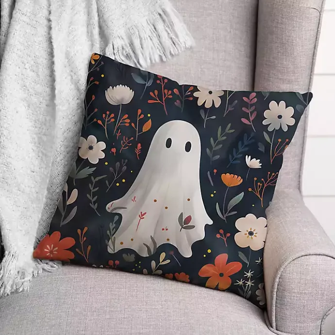 Best Kirklands Home Floral Ghost Throw Pillow
