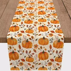 Clearance Kirklands Home Floral Pumpkin Patch Table Runner, 72 in.