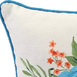 Hot Kirklands Home Floral Rain Boots Pillow Multi