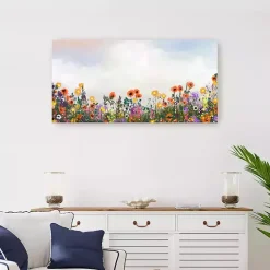 Sale Kirklands Home Floral Superbloom Canvas Art Print