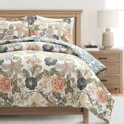 Best Kirklands Home Floral Sydney Reversible 3-pc. Queen Comforter Set Multi