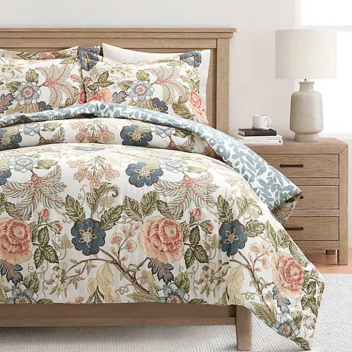 Best Kirklands Home Floral Sydney Reversible 3-pc. Queen Comforter Set Multi