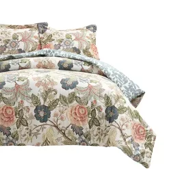 Best Kirklands Home Floral Sydney Reversible 3-pc. Queen Comforter Set Multi