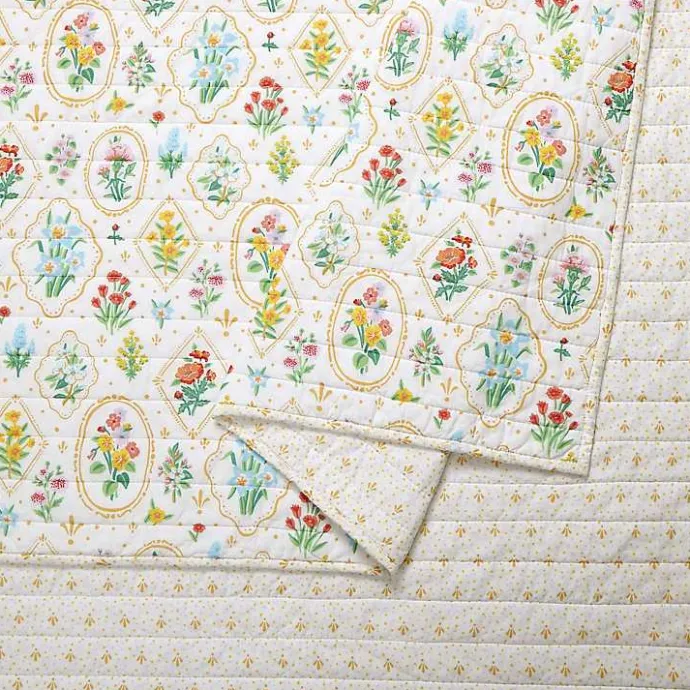 Online Kirklands Home Floral Wallpaper 3-pc. Full/Queen Quilt Set