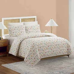 Sale Kirklands Home Floral Wallpaper 2-pc. Twin Quilt Set