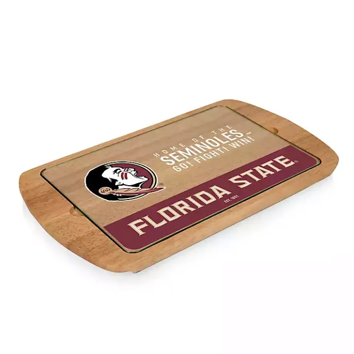 Best Kirklands Home Florida State Wood and Glass Serving Board