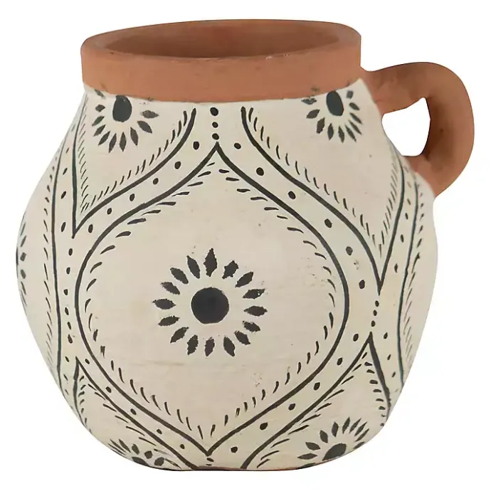 Clearance Kirklands Home Flower Bud Terracotta Decorative Vase