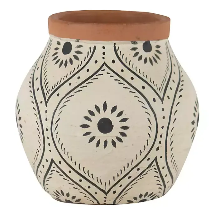 Clearance Kirklands Home Flower Bud Terracotta Decorative Vase