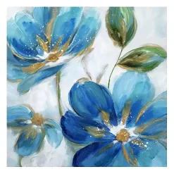 Outlet Kirklands Home Flowering s II Giclee Canvas Art Print Blue