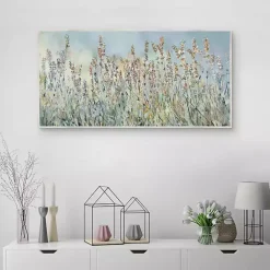 Sale Kirklands Home Flowering Fields Framed Canvas Art Print