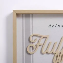 Online Kirklands Home Fluff and Fold Wood Wall Plaque