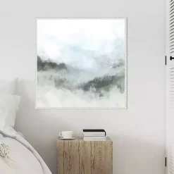 Discount Kirklands Home Fog in the Hills Framed Canvas Art Print