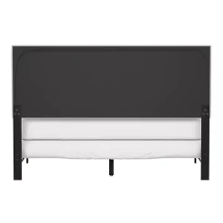 Online Kirklands Home Fog Upholstered Nailhead Trim Queen Bed Gray