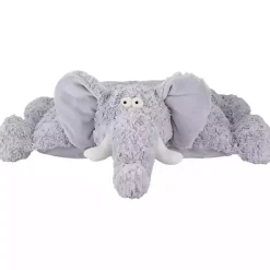 Hot Kirklands Home Foldable Elephant Stuffed Animal Gray