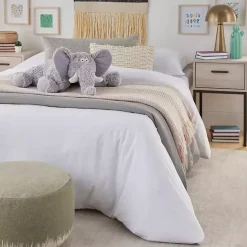 Hot Kirklands Home Foldable Elephant Stuffed Animal Gray