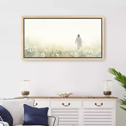 Sale Kirklands Home Follow Me Framed Canvas Art Print, 22x42 Multi