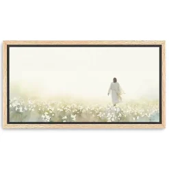 Kirklands Home Follow Me Framed Canvas Art Print, 30x60 Multi