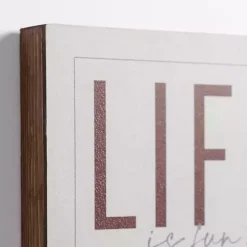 New Kirklands Home Football is Serious Wall Plaque