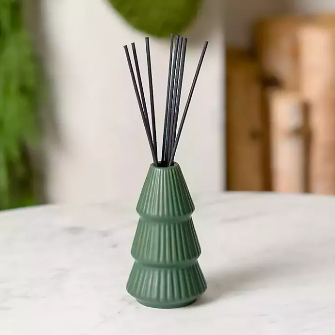 Sale Kirklands Home Forest Fir Norfolk Tree Diffuser Set Green