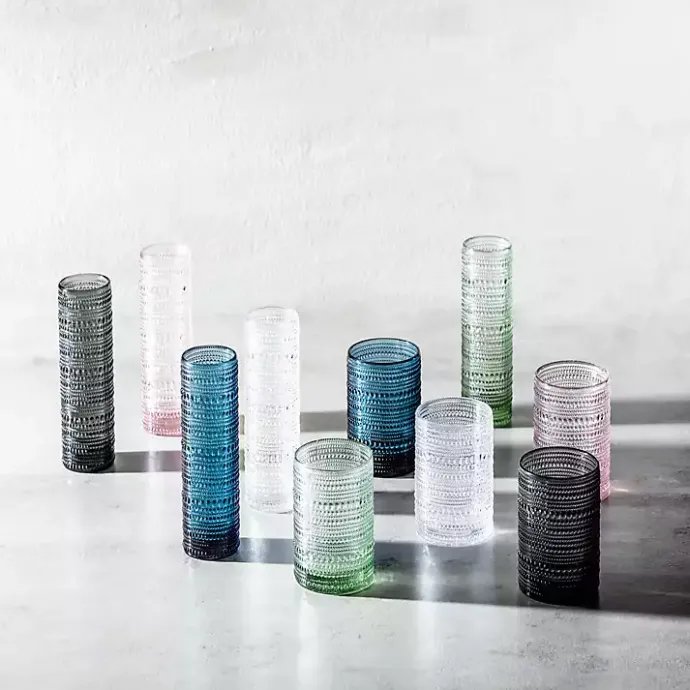 Outlet Kirklands Home Fortessa Jupiter Short Glasses, Set of 6 Blue