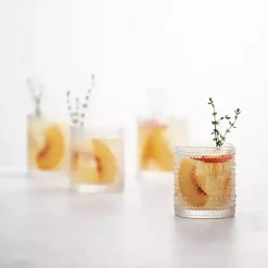 Best Kirklands Home Fortessa Bead Short Glasses, Set of 6 Clear