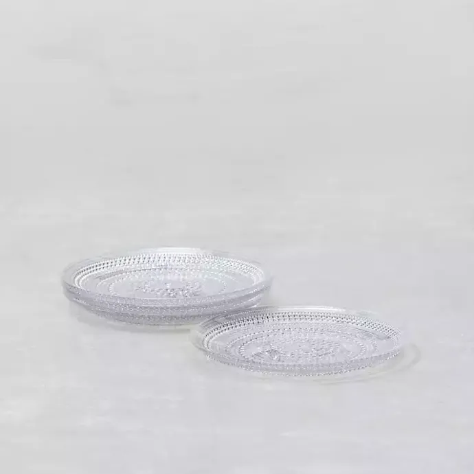 Sale Kirklands Home Fortessa Jupiter Salad Plates, Set of 4 Clear