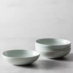 Online Kirklands Home Fortessa Cypress Ceramic Pasta Bowls, Set of 4 Blue