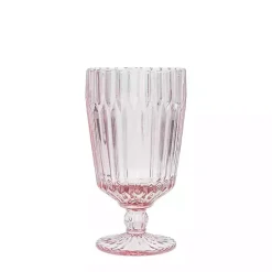 Clearance Kirklands Home Fortessa Archie Goblet Glasses, Set of 6 Pink