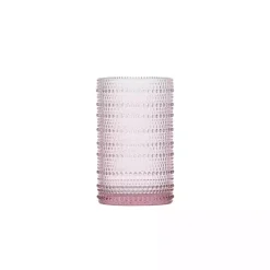 Outlet Kirklands Home Fortessa Bead Tall Glasses, Set of 6 Pink