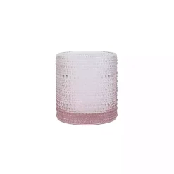 Online Kirklands Home Fortessa Jupiter Short Glasses, Set of 6 Pink